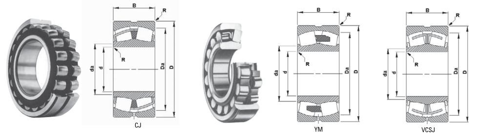 23140VMKW33C3 bearing, Spherical Roller Bearings 200x340x112, - en