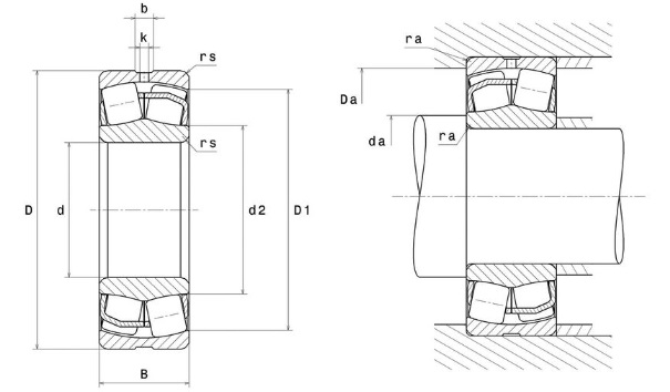 22309.EAW33 drawing and Load chart